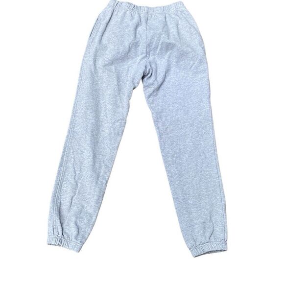 Good American “GEMINI” Gray Boyfriend Sweat Pants Joggers With Gemini Logo 28x30 - Picture 5 of 7